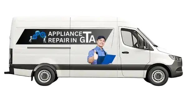 Appliance Repair in GTA branded service van offering appliance repair across Toronto.